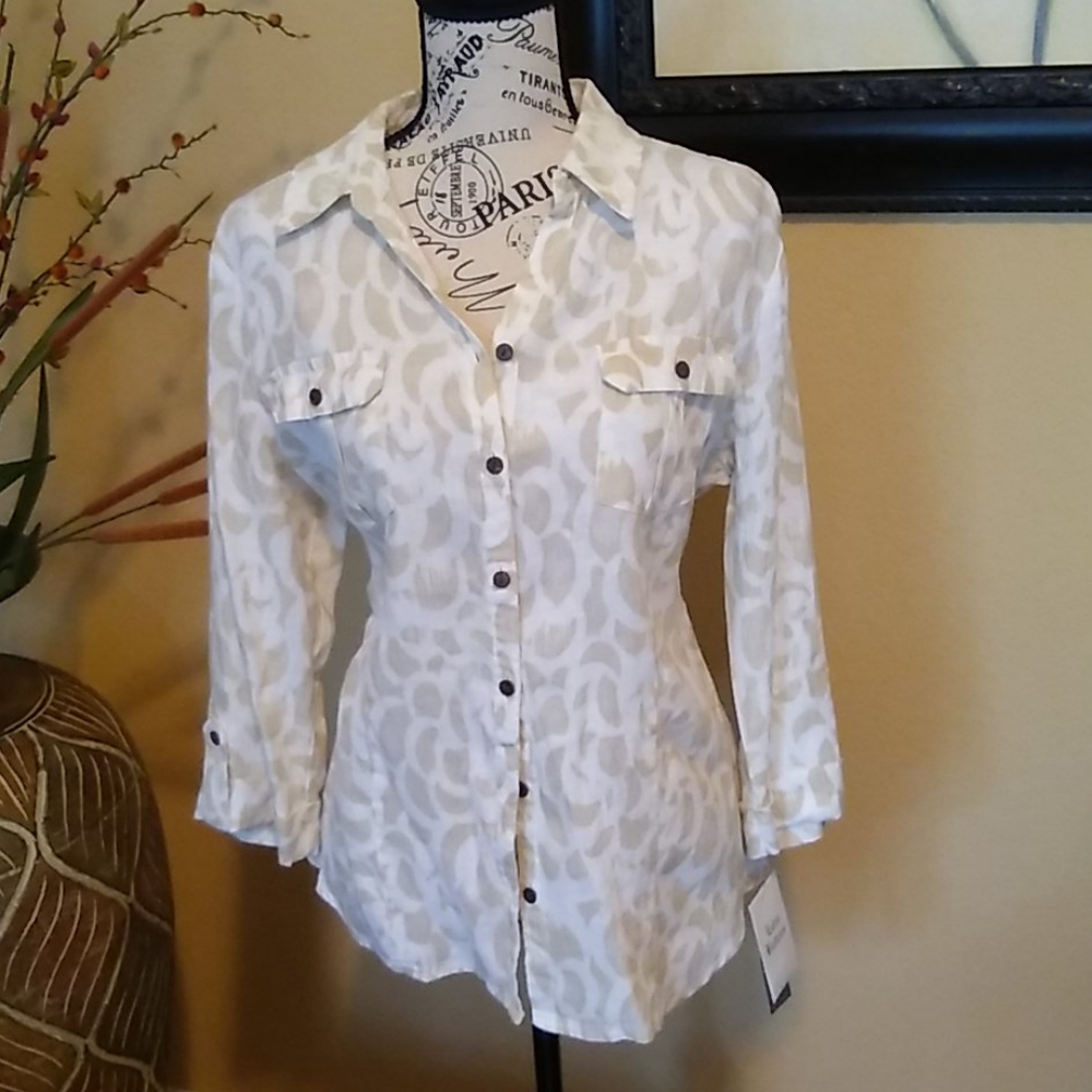 JM collection linen Blouse